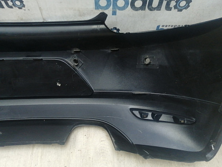 AA046042; Бампер задний; под паркт. (1K8807421M) для Volkswagen Scirocco (2009 - 2014)/БУ; Оригинал; Р1, Мелкий дефект; 