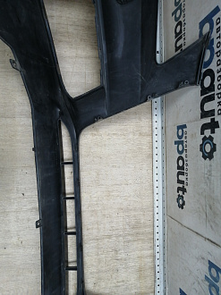 BA000155; Бампер передний; без паркт.; под омыват. (8K0 807 437 A) для Audi A4 B8/БУ; Оригинал; Р1, Мелкий дефект; 