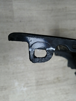 AA045850; Бампер передний; под паркт.; под омыват. (62022-3JA0H) для Infiniti/БУ; Оригинал; Р1, Мелкий дефект; 