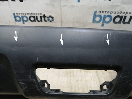 BA000204; Бампер задний; без паркт. (85022-JU14H) для Nissan X-Trail T31/БУ; Оригинал; Р1, Мелкий дефект; 