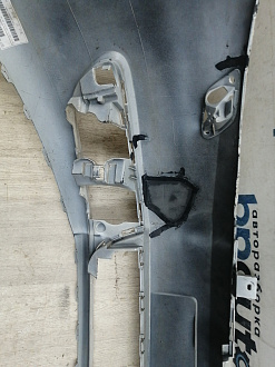 BA000246; Бампер передний; без паркт.; под омыват. (5M0807221N) для Volkswagen Golf Plus II (2009-2014)/БУ; Оригинал; Р2, Удовлетворительное; 