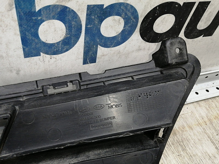 AA045107; Решетка переднего бампера (86561-4L500) для Hyundai Solaris/БУ; Оригинал; Р1, Мелкий дефект; 