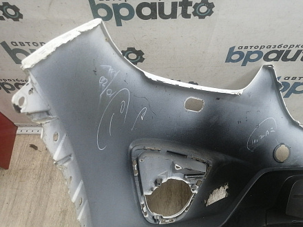 AA045756; Бампер передний; без паркт.; под омыват. (KD45-50031) для Mazda CX-5/БУ; Оригинал; Р1, Мелкий дефект; 