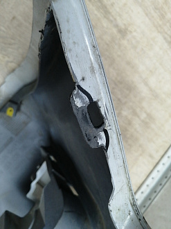 AA045599; Бампер передний; под паркт.; под омыват. (8K0 807 437 AC) для Audi A4 B8/БУ; Оригинал; Р1, Мелкий дефект; 