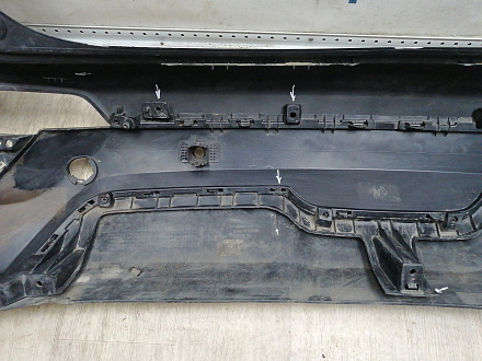 AA045477; Бампер задний; под паркт. (86611-M0000) для Hyundai Creta I (2016-2021)/БУ; Оригинал; Р2, Удовлетворительное; 