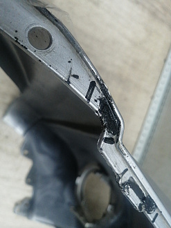 AA045778; Бампер передний; без паркт.; под омыват. (52119-42730) для Toyota Rav4 30 рест. V 2.4 (2009 - 2010)/БУ; Оригинал; Р1, Мелкий дефект; 