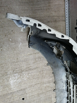 AA045811; Бампер передний,  S-line; без паркт.; под омыват. (8U0 807 437 D) для Audi Q3 I (2011-2014)/БУ; Оригинал; Р1, Мелкий дефект; 