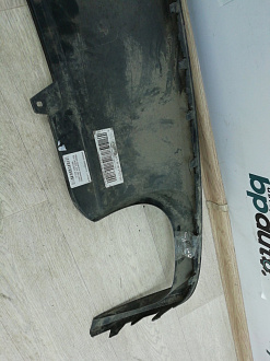 AA000718; Юбка заднего бампера; без паркт. (8K0 807 521 С) для Audi A4 IV (B8) Sedan (2007-2011)/БУ; Оригинал; Р1, Мелкий дефект; 