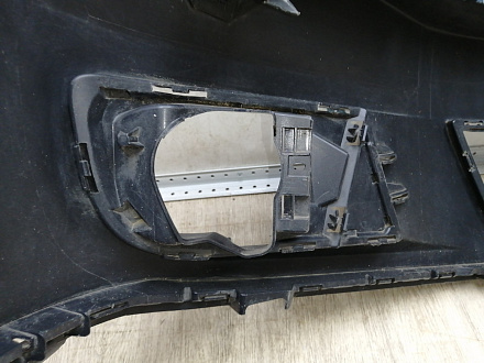 AA044681; Бампер передний, Sport-Style; без паркт.; под омыват. (5NU807221) для Volkswagen Tiguan I рест. (2011- 2016)/БУ; Оригинал; Р1, Мелкий дефект; 
