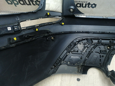 AA046014; Бампер задний; под паркт. (J8A2-17A958-AB) для Land Rover Range Rover Velar L560 (2017 - 2023)/БУ; Оригинал; Р1, Мелкий дефект; 