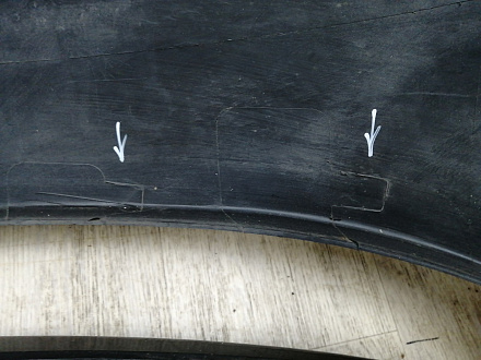 AA044989; Бампер передний; без паркт.; без омыват. (86511-2H000) для Hyundai Elantra IV (HD) (2006-2011)/БУ; Оригинал; Р2, Удовлетворительное; 