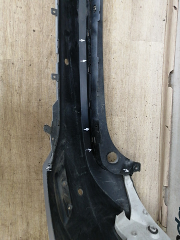 Фотография детали AA040733; Бампер задний; под паркт. (8M51-N17906-A) для Ford Focus II Wagon рест. (2007- 2011)/БУ; Оригинал; Р1, Мелкий дефект; . Фото номер 15