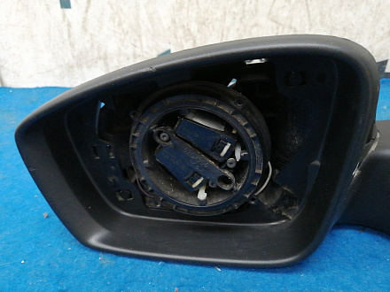 AA034893; Зеркало левое, без повторителя поворота (6RU 857 501) для Volkswagen Polo/БУ; Оригинал; Р1, Мелкий дефект; 