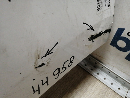 AA044958; Бампер задний; без паркт. (52159-02840) для Toyota Auris II (2013 — 2015)/БУ; Оригинал; Р2, Удовлетворительное; 