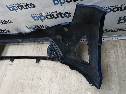 AA045821; Бампер передний; под паркт.; под омыват. (52119-02A20) для Toyota Auris II (2013 — 2015)/БУ; Оригинал; Р1, Мелкий дефект; 