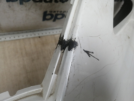 AA046047; Бампер передний; под паркт.; под омыват. (52119-48270) для Lexus RX III (2009 — 2012)/БУ; Оригинал; Р1, Мелкий дефект; 