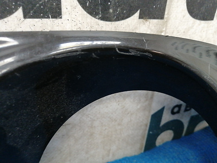 AA036442; Накладка ПТФ левая, окрашенная (86523-2BAA0) для Hyundai Santa Fe II рест. (2010-2012)/БУ; Оригинал; Р1, Мелкий дефект; 
