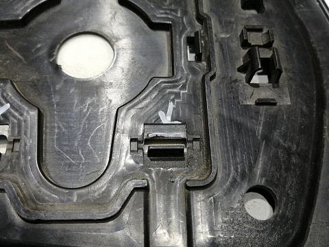 Фотография детали AA045095; Зеркальный элемент правый (87931-6A320) для Toyota Land Cruiser Prado 120 (2002- 2009)/БУ; Оригинал; Р2, Удовлетворительное; . Фото номер 7