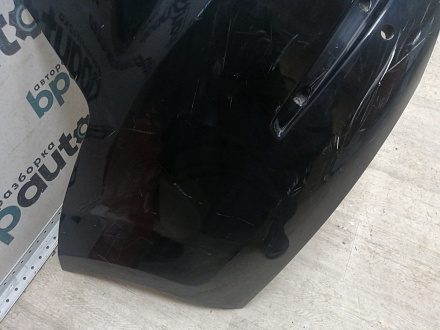 BA000237; Бампер задний; под паркт. (BS71-F17906-A) для Ford Mondeo Sedan IV рест. (2010- 2014)/БУ; Оригинал; Р1, Мелкий дефект; 