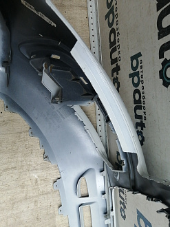 BA000257; Бампер передний, S-line; без паркт.; под омыват. (8R0 807 437 AC) для Audi Q5 I рест. (2012-2017)/БУ; Оригинал; Р1, Мелкий дефект; 