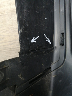 AA045252; Бампер передний; без паркт.; без омыват. ( BB5317C831) для Ford Explorer V (2011-2015)/БУ; Оригинал; Р1, Мелкий дефект; 