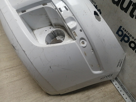 AA045993; Бампер передний; без паркт.; под омыват. (62022-EM00H) для Nissan Tiida/БУ; Оригинал; Р1, Мелкий дефект; 