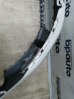 BA000227; Бампер передний; под паркт.; под омыват. (5G0807221) для Volkswagen Golf/БУ; Оригинал; Р1, Мелкий дефект; 