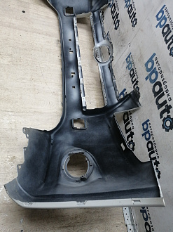 BA000239; Бампер передний; без паркт.; под омыват. (52119-42730) для Toyota Rav4 30 рест. V 2.4 (2009 - 2010)/БУ; Оригинал; Р1, Мелкий дефект; 