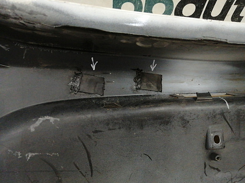 Фотография детали AA037245; Бампер задний, под хром молдинг; без паркт. (13368066) для Opel Astra J рест. HB 5D (2012 - 2015)/БУ; Оригинал; Р1, Мелкий дефект; . Фото номер 18