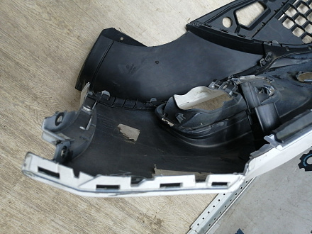 AA045686; Бампер передний, Track-Field; без паркт.; под омыват. (5N0807221T) для Volkswagen Tiguan I рест. (2011- 2016)/БУ; Оригинал; Р1, Мелкий дефект; 