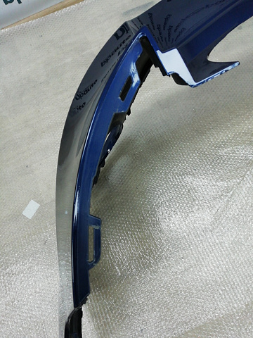 Фотография детали AA007677; Бампер задний, под круглые трубы; под паркт. (51127176243) для BMW Х6 E71/БУ; Оригинал; Р0, Хорошее; (A76) Темно-синий перламутр. Фото номер 11