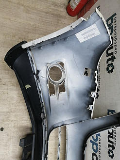 AA045457; Бампер передний, Sport-Style; без паркт.; под омыват. (5N0807221) для Volkswagen Tiguan I (2007- 2011)/БУ; Оригинал; Р1, Мелкий дефект; 