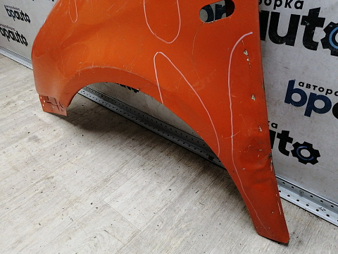 Фотография детали BA000286; Крыло переднее левое (2K0821021) для Volkswagen Caddy III (2004-2010)/БУ; Оригинал; Р2, Удовлетворительное; . Фото номер 15