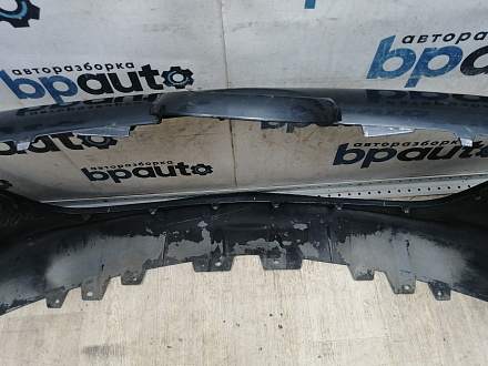 AA045729; Бампер передний; без паркт.; под омыват. (EH44-50031) для Mazda CX-7 I рест. (2009-2012)/БУ; Оригинал; Р1, Мелкий дефект; 