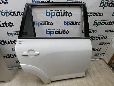 AA045120; Дверь задняя правая, под расширитель, Long (67003-42110) для Toyota Rav4/БУ; Оригинал; Р0, Хорошее; (070) Белый перламутр 3х. сл.