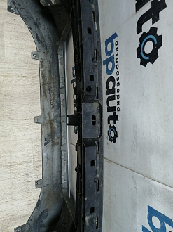 BA000165; Бампер передний; под паркт.; под омыват. (4G0 807 437) для Audi A6 C7/БУ; Оригинал; Р1, Мелкий дефект; 