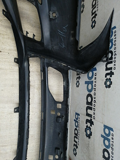 AA046083; Бампер передний; под паркт.; под омыват. (52119-50E80) для Lexus LS IV рест. 2 (2012- 2017)/БУ; Оригинал; Р1, Мелкий дефект; 