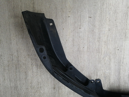 AA046002; Юбка переднего бампера (52129-0E010) для Toyota Highlander III (2014 — 2016)/БУ; Оригинал; Р1, Мелкий дефект; 