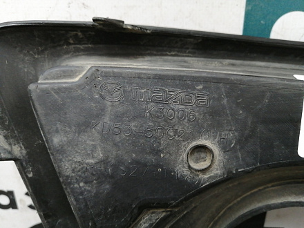 AA008153; Накладка ПТФ левая (KD53-50C21) для Mazda CX-5 I (2011-2015)/БУ; Оригинал; Р0, Хорошее; 