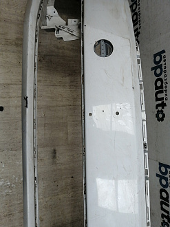 AA045817; Бампер передний; под паркт.; под омыват. (3C8807221F) для Volkswagen Passat CC рест. (2012-2017)/БУ; Оригинал; Р1, Мелкий дефект; 