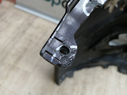 AA045352; Бампер передний; под паркт.; под омыват. (95122388) для Opel Mokka (2012 - 2015)/БУ; Оригинал; Р1, Мелкий дефект; 