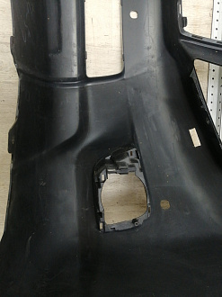 AA046186; Бампер передний; под паркт.; под омыват. (52119-60E01) для Toyota Land Cruiser Prado 150 (2010 — 2013)/БУ; Оригинал; Р1, Мелкий дефект; 