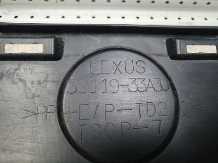 BA000268; Бампер передний; под паркт.; без омыват. (52119-33A30) для Lexus ES VI рест. (2015 - 2018)/БУ; Оригинал; Р1, Мелкий дефект; 