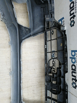 AA045625; Бампер передний; под паркт.; под омыват. (4G0 807 437) для Audi A6 C7/БУ; Оригинал; Р1, Мелкий дефект; 