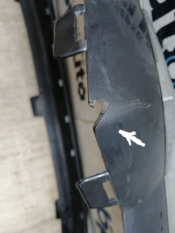 Фотография детали AA045224; Бампер передний; без паркт.; без омыват. (9684505677) для Citroen C4/БУ; Оригинал; Р1, Мелкий дефект; . Фото номер 16