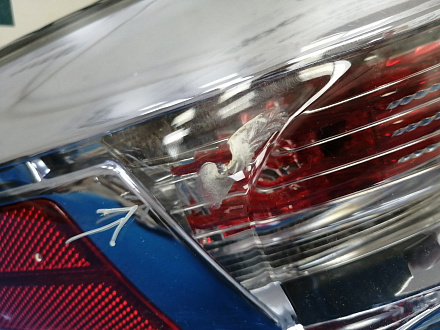 AA022035; Фонарь в крыло левый (81561-48250) для Lexus RX III (450h) (2009 — 2012)/БУ; Оригинал; Р1, Мелкий дефект; 