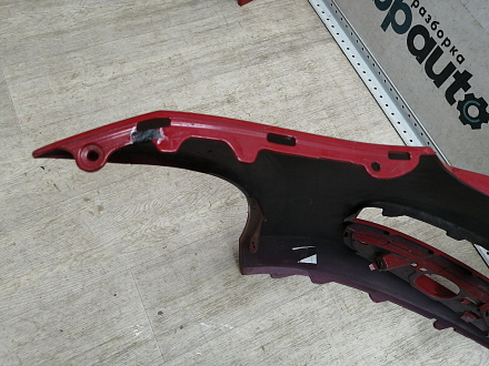 BA000222; Бампер передний; под паркт.; под омыват. (5G0807221) для Volkswagen Golf/БУ; Оригинал; Р2, Удовлетворительное; 