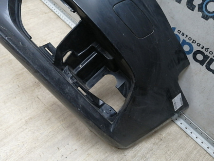 AA045603; Бампер передний; без паркт.; под омыват. (8K0 807 437 AC) для Audi A4 B8/БУ; Оригинал; Р1, Мелкий дефект; 