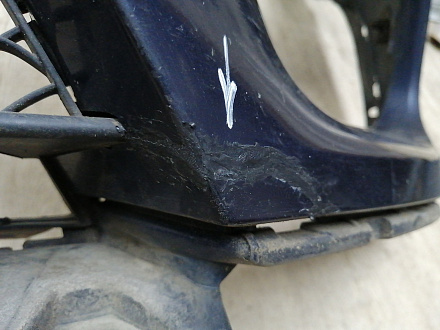 AA046100; Бампер передний, AMG; под паркт.; без омыват. (A2928851825) для Mercedes-Benz GLE coupe I (С292) (2015-2019)/БУ; Оригинал; Р1, Мелкий дефект; 