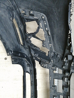 AA044809; Бампер передний; без паркт.; без омыват. (6400J025ZZ) для Mitsubishi ASX I рест.2 (2016- 2019)/БУ; Оригинал; Р1, Мелкий дефект; 